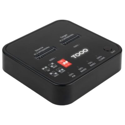Docking station para ssd m2 sata/nvme tooq tqds-201b