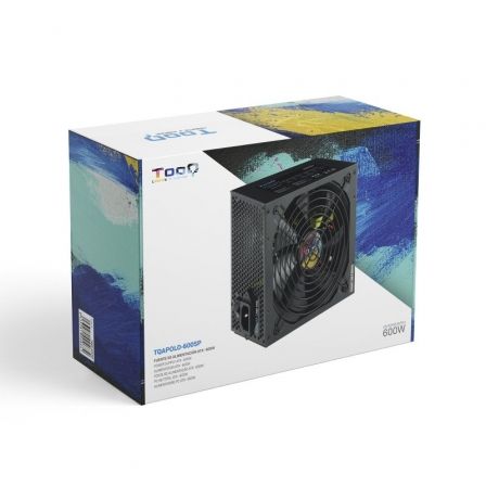 Fuente de alimentación tooq tqapolo-600sp/ 600w/ ventilador 14cm - Imagen 10