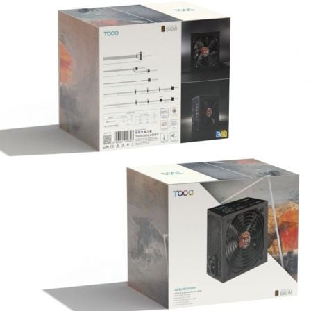 Fuente de alimentación tooq tqhelios-650sp/ 650w/ ventilador 12cm/ 80 plus bronze - Imagen 10