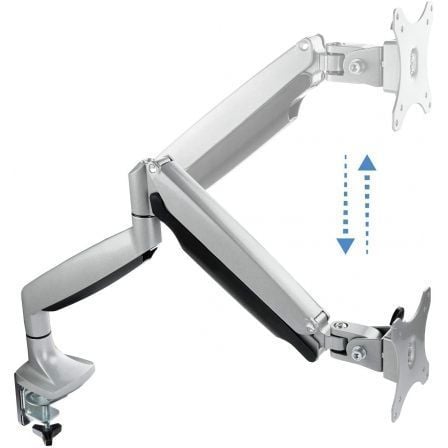 Soporte de mesa para monitor tooq db3032tnr-s/ giratorio - Imagen 7