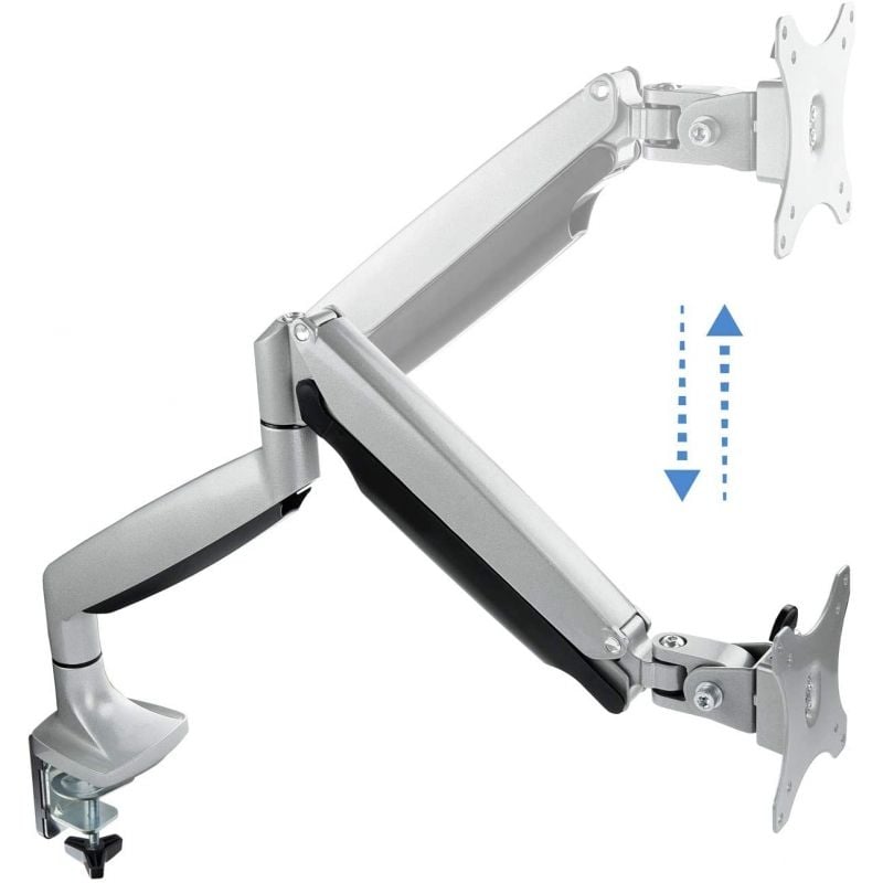 Soporte de mesa para monitor tooq db3032tnr-s/ giratorio - Imagen 2