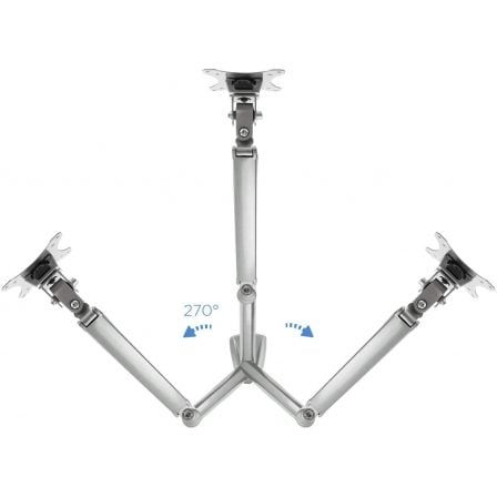 Soporte de mesa para monitor tooq db3032tnr-s/ giratorio - Imagen 9