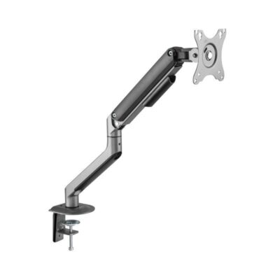 Soporte de mesa para monitor tooq db4032tnr-g/ giratorio/ inclinable/ hasta 9kg