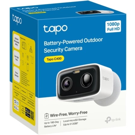 Cámara de videovigilancia tp-link tapo c400/ visión nocturna/ control desde app - Imagen 8