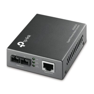 Conversor de medios gigabit tp-link mc200cm v2/ 1 puerto/ rj-45 10/100/1000
