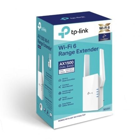 Repetidor inalámbrico tp-link re505x/ wifi 6/ 1500mbps/ 2 antenas - Imagen 8