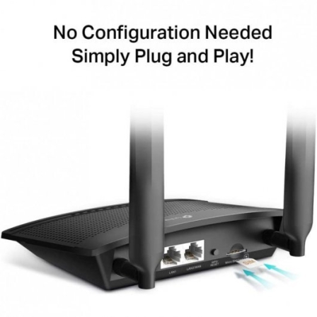 Router inalámbrico 4g tp-link tl-mr100 v2 300mbps/ 2.4ghz/ 2 antenas/ wifi 802.11b/g/n - Imagen 8