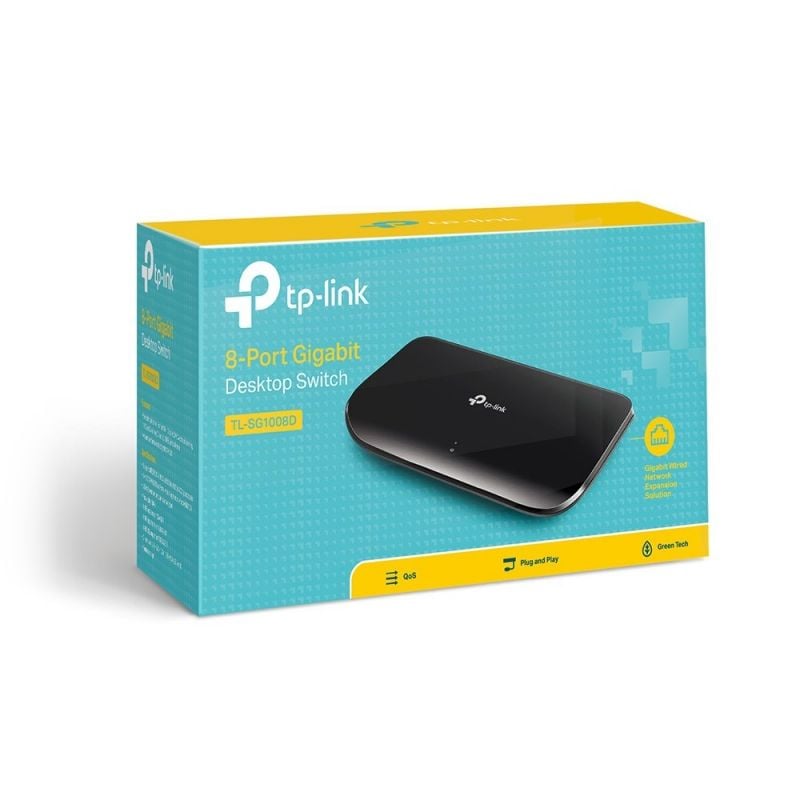 Switch tp-link 8p giga 8 puertos/ rj-45 10/100/1000 - Imagen 5
