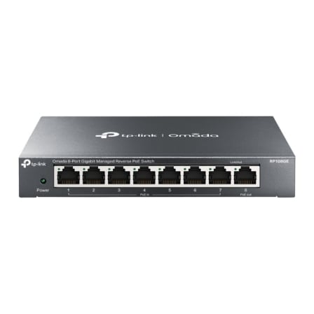 Switch tp-link tl-rp108ge 8 puertos/ rj-45 10/100/1000 poe - Imagen 4
