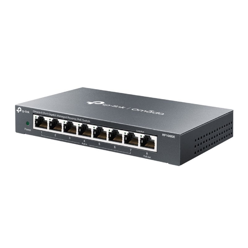Switch tp-link tl-rp108ge 8 puertos/ rj-45 10/100/1000 poe - Imagen 2