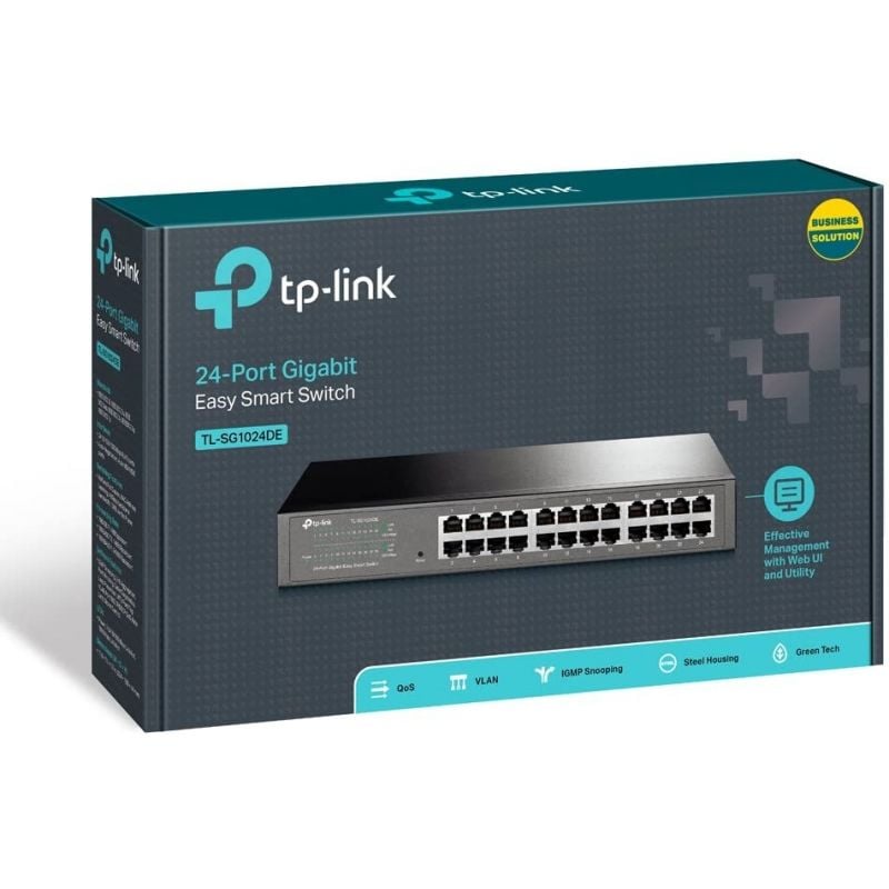 Switch tp-link tl-sg1024de 24 puertos/ rj-45 10/100/1000 - Imagen 4