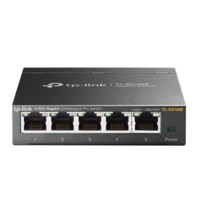 Switch tp-link easy smart tl-sg105e v2 5 puertos/ rj-45 10/100/1000