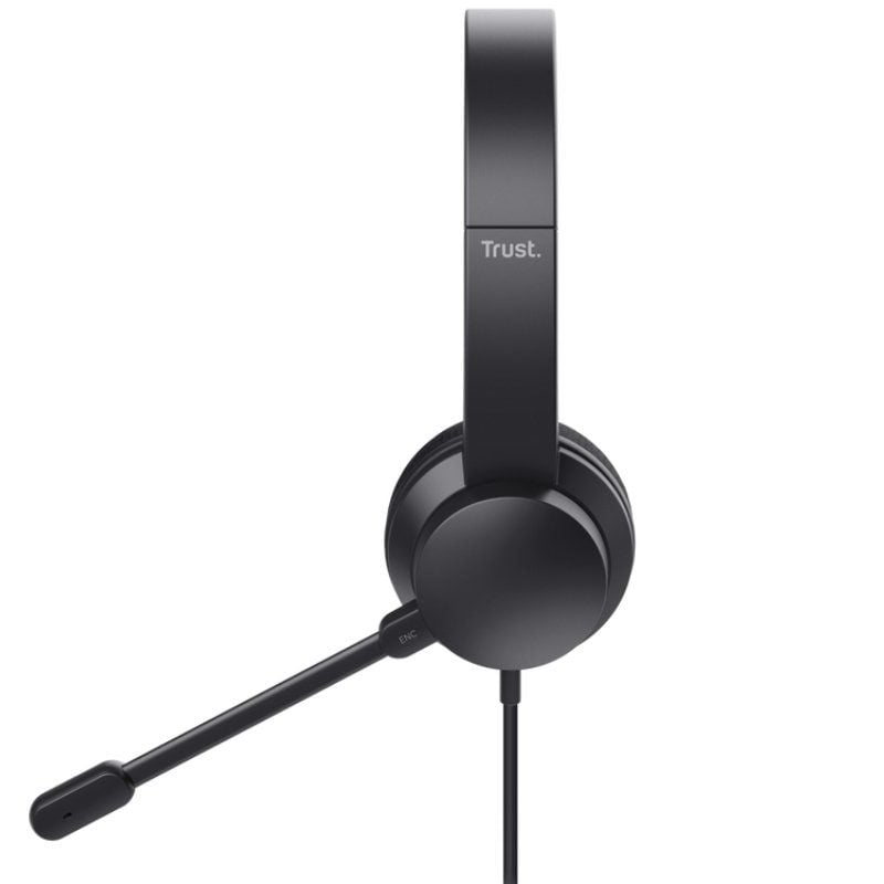 Auriculares trust ayda/ con micrófono/ usb/ negros - Imagen 4