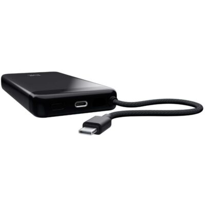 Batería externa/powerbank trust fiera 20000mah/ 20w/ incluye