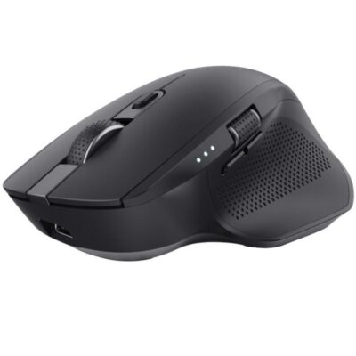 Ratón inalámbrico trust ozaa+/ batería recargable/ hasta 3200 dpi