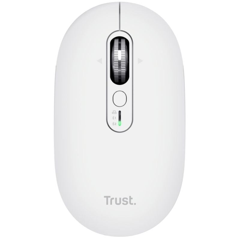 Ratón inalámbrico trust seron 26019/ batería recargable/ hasta 3200 dpi/ blanco - Imagen 3