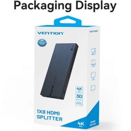 Splitter hdmi 8 en 1 vention aksb0-eu/ 8xhdmi - Imagen 6