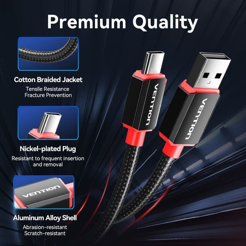 Tarjeta de sonido gaming con amplificador vention cvab0/ usb - Imagen 3