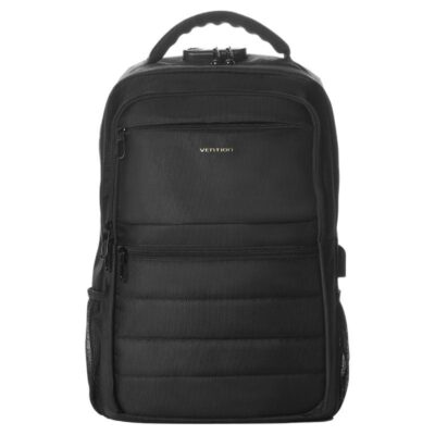 Mochila vention krkb0 para portátiles hasta 17/ 20l/ impermeable/ puerto usb/ antirrobo/ negra