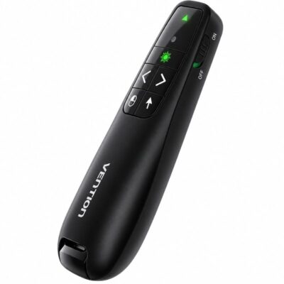Presentador inalámbrico vention kqpb0-gl/ 2.4ghz/ negro