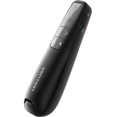 Presentador inalámbrico vention kqpb0/ 2.4ghz/ negro