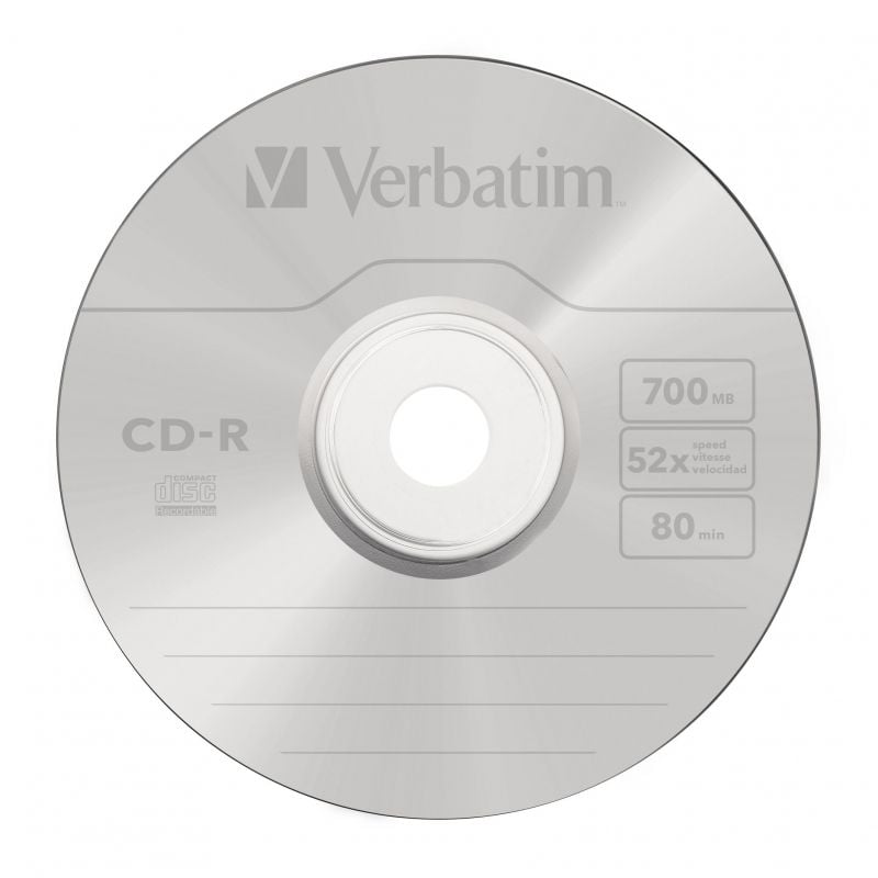 Cd-r verbatim datalife 52x/ tarrina-100uds - Imagen 2