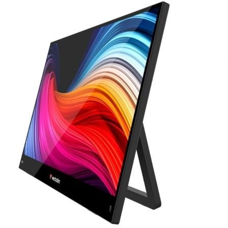 Monitor portátil táctil verbatim touch light 14/ full hd/ multimedia/ negro - Imagen 7