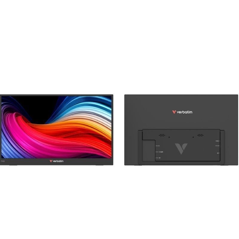 Monitor portátil verbatim non-touch light 15.6/ full hd/ multimedia/ negro - Imagen 4