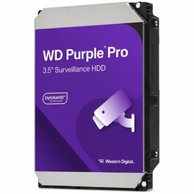 Disco duro western digital wd purple pro surveillance 8tb/ 3.5/ sata iii/ 256mb