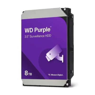 Disco duro western digital wd purple surveillance 8tb/ 3.5/ sata iii/ 256mb