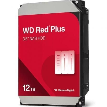 Disco duro western digital wd red plus nas 12tb/ 3.5/ sata iii/ 512mb - Imagen 2