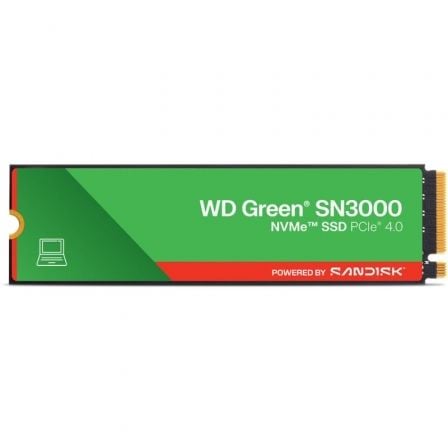 Disco ssd sandisk green sn3000 1tb/ m.2 2280 pcie gen4/ full capacity - Imagen 4