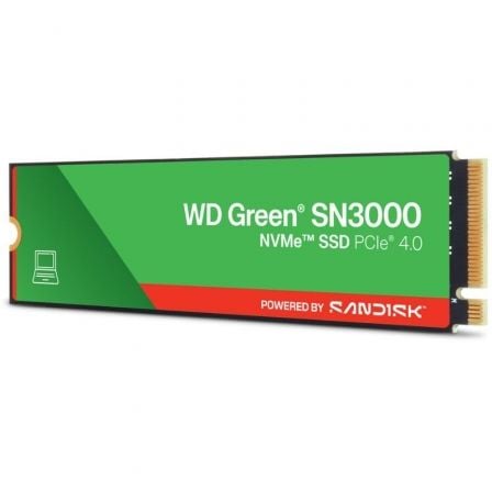 Disco ssd sandisk green sn3000 1tb/ m.2 2280 pcie gen4/ full capacity - Imagen 5