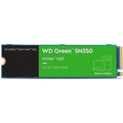Disco ssd western digital wd green sn350 500gb/ m.2 2280 pcie gen3