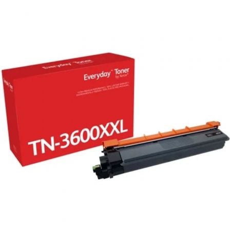 Tóner compatible xerox 006r04868 compatible con brother tn3600xxl alta capacidad/ negro - Imagen 2