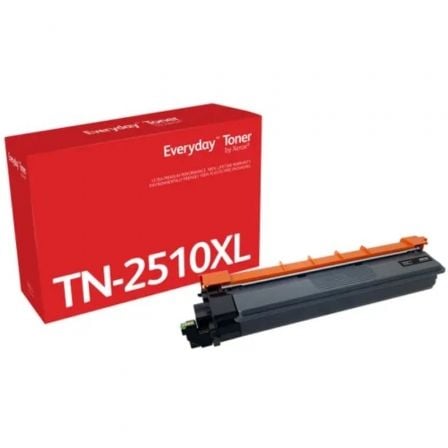 Tóner compatible xerox 006r04870 compatible con brother tn2510xl alta capacidad/ negro - Imagen 2