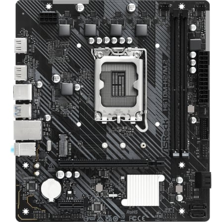 Placa base asrock h610m-h2/m.2 socket 1700/ ddr4/ pcie 4.0/ micro atx - Imagen 7