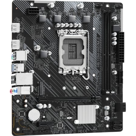 Placa base asrock h610m-h2/m.2 socket 1700/ ddr4/ pcie 4.0/ micro atx - Imagen 9
