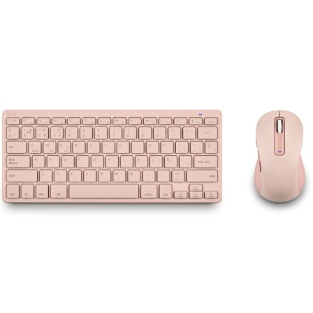 Teclado y ratón inalámbricos ngs fantasy kit/ rosa/ frances - Imagen 6