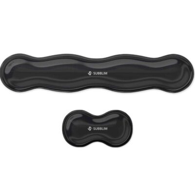 Pack de 2 reposamuñecas subblim ergo crystal flex