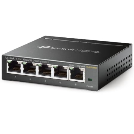 Switch tp-link tl-sg105s 5 puertos/ rj-45 10/100/1000 - Imagen 5