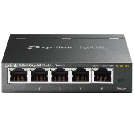 Switch tp-link tl-sg105s 5 puertos/ rj-45 10/100/1000 - Imagen 6