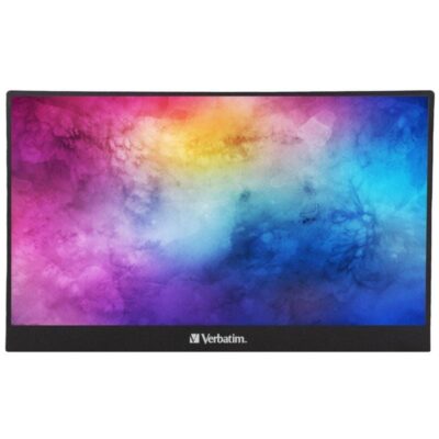Monitor portátil verbatim pm-14 14/ full hd/ multimedia