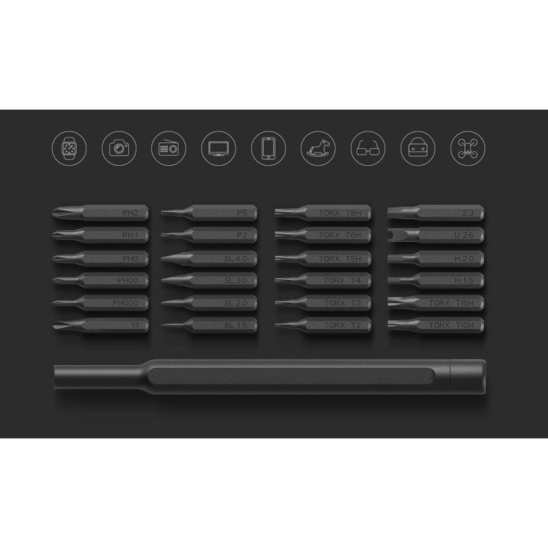 Kit de destornilladores xiaomi precision screwdriver kit/ 24 puntas de precisión - Imagen 2